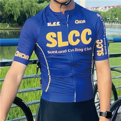 Cyklistický dres s dlhým rukávom na mieru